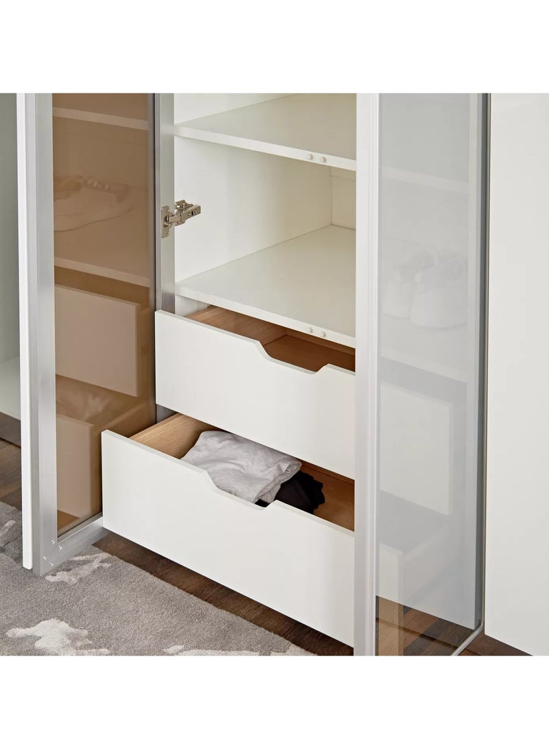 ملاذ هاوس خزانة ملابس بستة أبواب - MZWD013 - 60 طول × 220 ارتفاع × 220 عرض - Image 4