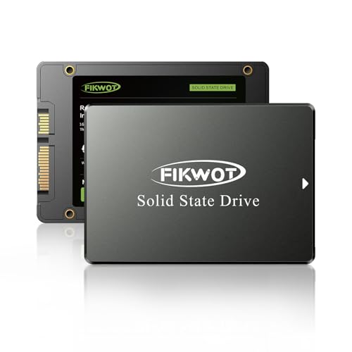 Fikwot FS810 256GB SSD, 2.5" SSD SATA III 6Gb/s, Solid State Drives, Up to 560MB/s, 3D NAND TLC Flash, Internal SSD for Desktops and Laptops(Black) - Image 1