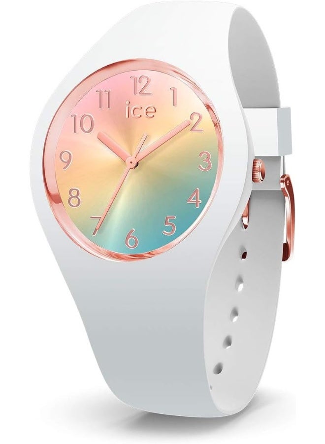 Ice Watch ساعة آيس ووتش 015743 آيس صن ست 3 يد، صغيرة، قوس قزح، قياسي - Image 1