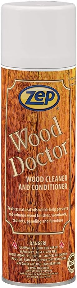 Zep Zep Wood Doctor Professional Furniture Cleaner and Polish  16 Ounce Case of 12 6701 Excellent for Furniture Woodwork Cabinets Floors and Any Exposed Wood Surface  - Image 2