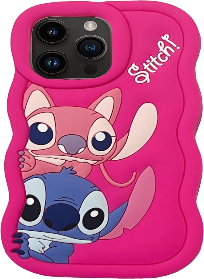Next Next store 3D Cartoon Silicone Case Compatible with iPhone 14 Pro Max Cute Cartoon Animal Character Anti-Fall Silicone Protective Cover (iPhone 14 Pro Max) (Style 15)
