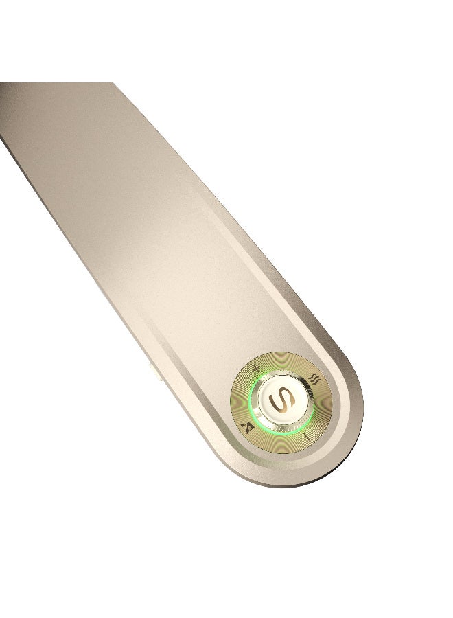 SKG Neck Massager PS700‑2 Champagne Gold, Ergonomic Palm‑Shaped Massage Head, S‑Type Flexible Bracket, Triple Heating Technology, 360° Dual‑Speaker Audio System, Ideal for Sedentary Office‑Workers, Gifting & Personal Use - Image 2