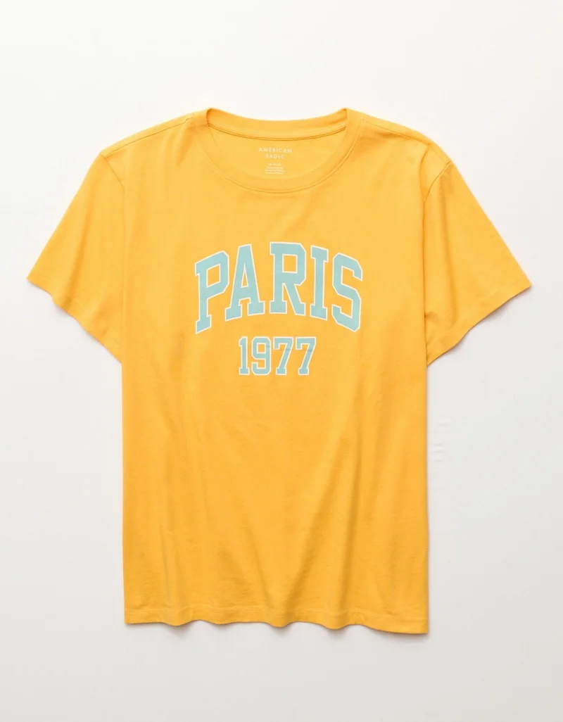 American Eagle  AE Everyday Destination Graphic T-Shirt for Women | Best Price UAE