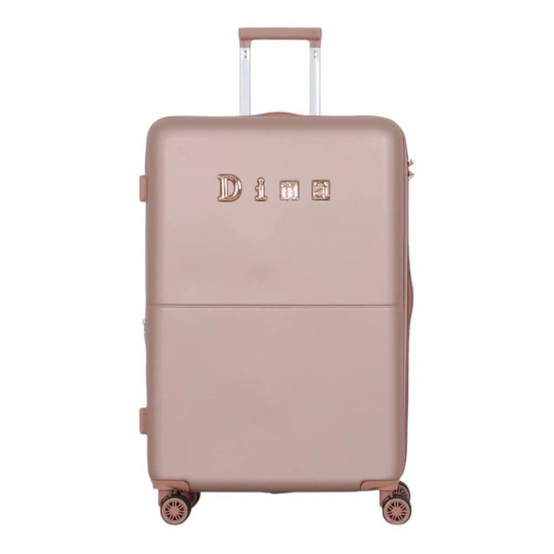 DIMA 5-piece luggage set, including 3 trolley bags and 2 makeup bags, with double covers and an expansion zipper - Image 4