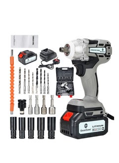 GearZone Upgrade High Power Brushless Cordless Impact Wrench with 2pcs Batteries, Adjustable Torque with Accessories and Tool Box - pzsku/ZB28CAF351615798F2FECZ/45/_/1727579426/7de185a4-c6fa-4954-8f21-4b1be1bf1740