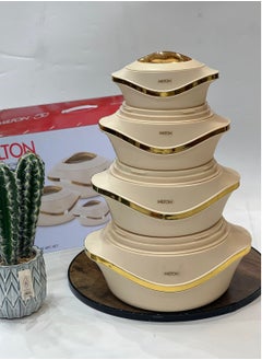 Milton Set Of Food Containers Consisting Of 4 Pieces size (500-1000-1500-2500)  - Image 1