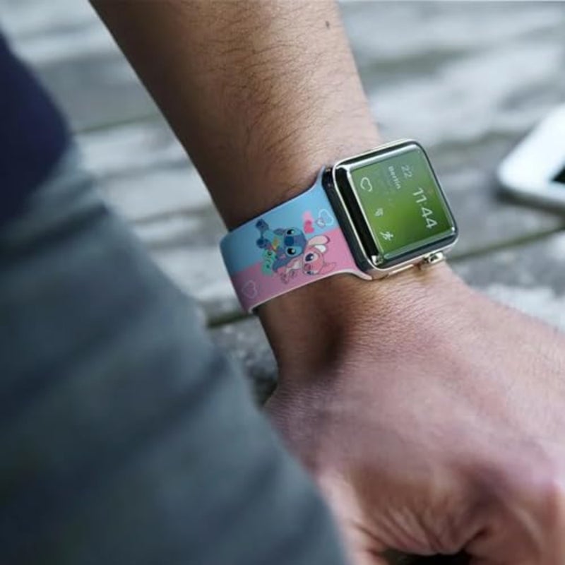 Cartoon Band Compatible with Apple Watch 38mm/40mm/41mm/42mm/44mm/45mm/46mm, Cute Bands Replacement for Apple Watch Series 10 9 8 7 6 5 4 3 SE2, Silicone iWatch Band for Women Men - Image 3
