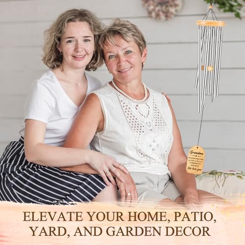 Milcier Gifts for Grandma Grandma Birthday Gifts Grandma Wind Chimes Best Christmas Mothers Day Thanksgiving Present for Grandmother Nana Granny - Image 3