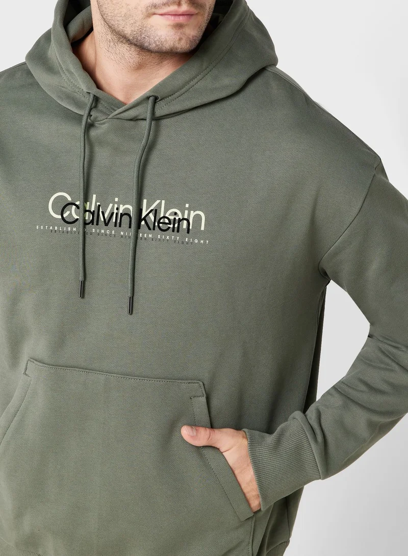 CALVIN KLEIN Logo Hoodie