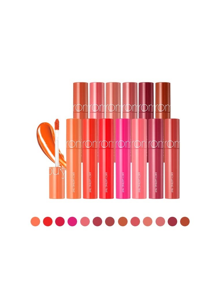 rom&nd Juicy Lasting Tint 21 Deep Sangria Pack Size 5.5g - Image 2