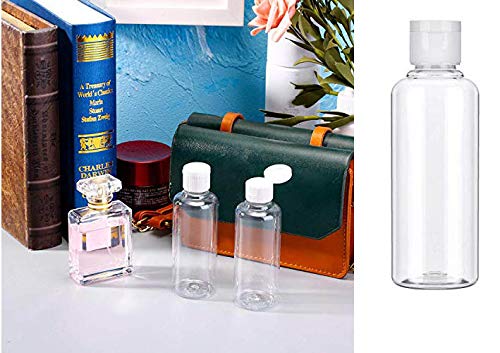 DIY Crafts DIY Crafts 24 Botles Funnel ClearTransparent FlipCap 200ml Transparent Plastic Air Flight Travel Bottle Transparent Plastic Air Flight Travel Bottle S24 Botles Funnel ClearTransparent  - Image 2