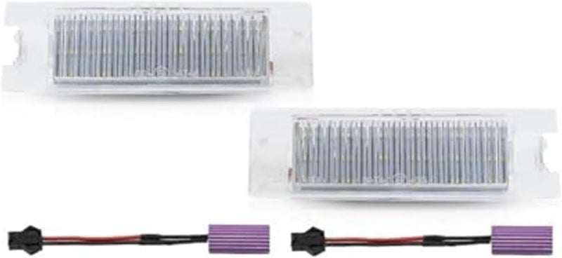 Wivplex SMD License Plate Lights for Fiat - Image 1