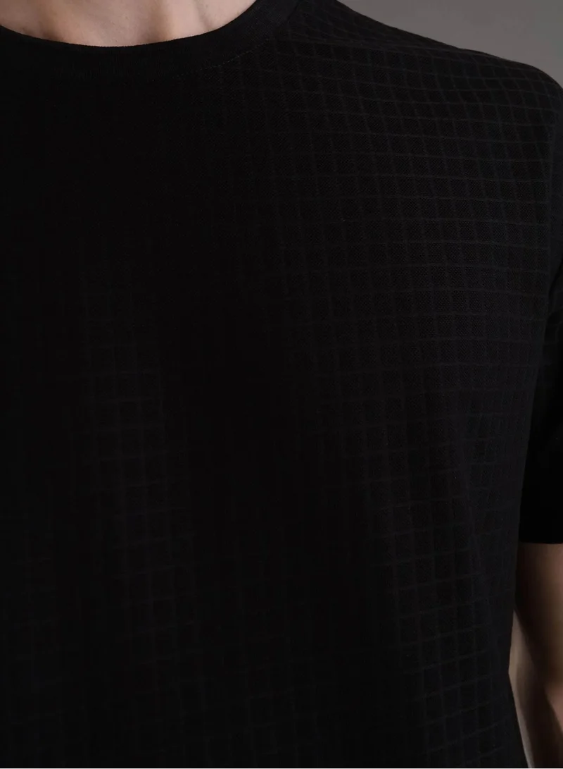 CALVIN KLEIN Logo Detailed Crew Neck Short Sleeve T-Shirt