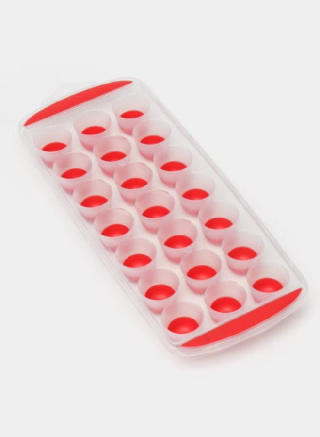 قالب ثلج سيليكون – 18 خانة دائرية، تصميم سهل الإخراج، متعدد الألوان - Image 5