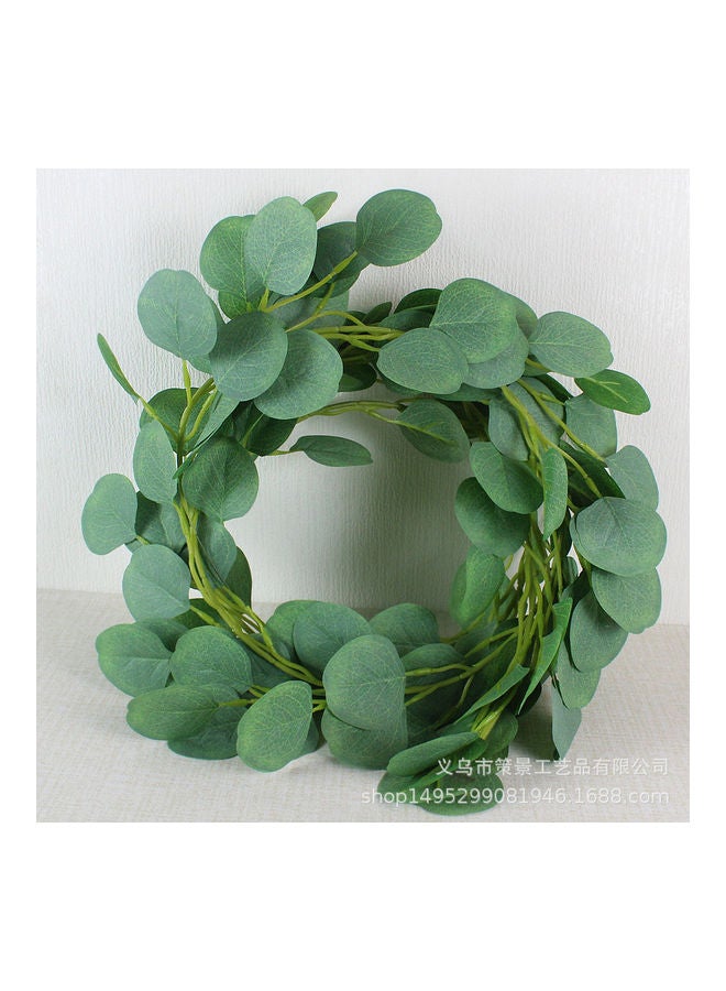 NIBEMINENT Artificial Hanging Leaf Vine Green 2meter 