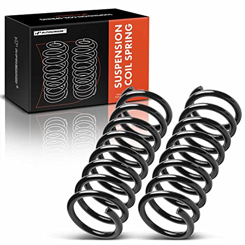 A-Premium 2Pcs Front Suspension Coil Spring Set Compatible with Ford Falcon 1963-1965, Mustang 1964-1966, Falcon Sedan Delivery 1963-1965 & Mercury Caliente 1964-1965, Comet 1963-1965 1971-1972 - Image 1