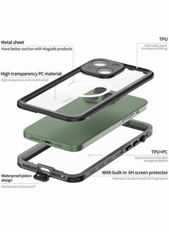 iPhone 14 Plus Magsafe Case Cover, Double Side Full Case with Screen Protector, Compatible with Magnetic Wireless Charging Case Waterproof Phone Case, Heavy Duty Protective Shockproof Cover - pzsku/ZB28D467C43CD8855E316Z/45/_/1706770375/a8bc6460-b989-4268-bdf7-0bdff7fcf67e