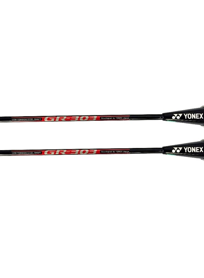 Yonex GR 303 -2-Player Badminton Set with 2 shuttle cock | Includes 2 Aluminum Rackets, 2 Carry Bag, Shuttle cock| Lightweight & Durable | Ideal for Beginners & Recreational Play - Image 5