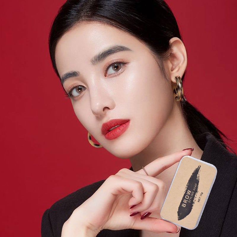 2 Sets Eyebrow Soap with Brows Styling Soap Wild Eyebrow Styling - Image 5