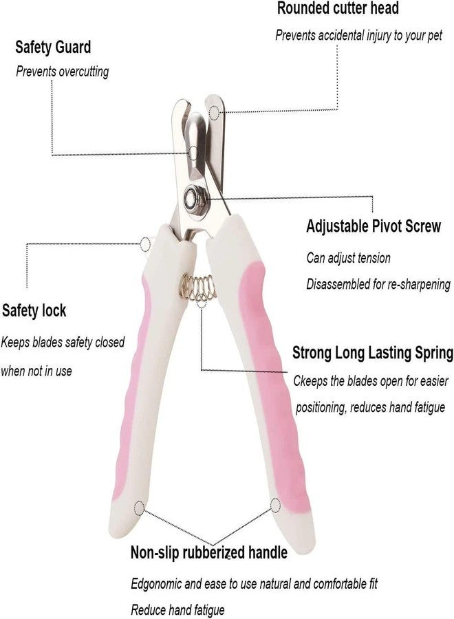 Agirav Dog Brush Comb Set with Nail Clipper and Grooming Glove for Cats and Dogs, Multi Colour - Image 5