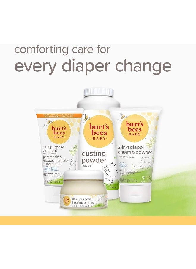Burt's Bees Baby - Burt's Bees Baby 100% Natural Dusting Powder, Talc-Free Baby Powder - 7.5 Ounce Bottle (Pack of 3) - Image 1