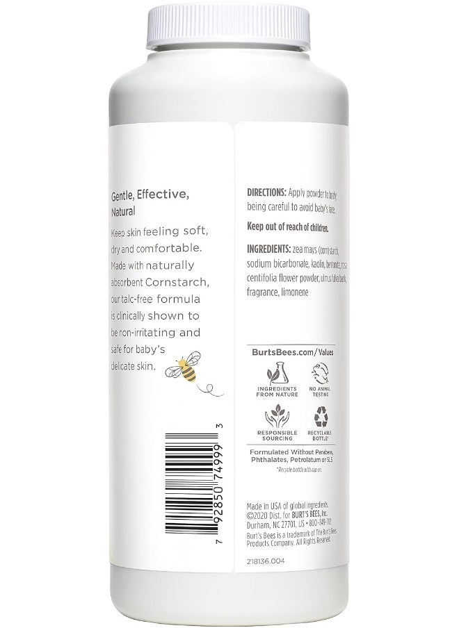 Burt's Bees Baby - Burt's Bees Baby 100% Natural Dusting Powder, Talc-Free Baby Powder - 7.5 Ounce Bottle (Pack of 3) - Image 1