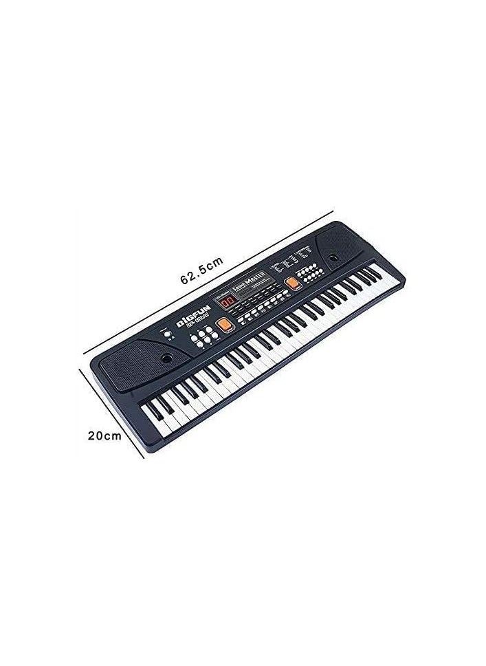 BIGFUN Digifun 61-Key Electronic Piano with Microphone: Start Your Child's Pro Musical Journey!  - Image 4