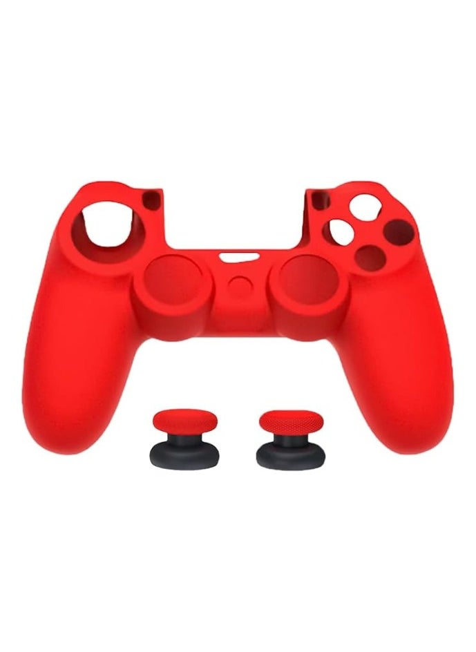 DOBE Silicone Protection Case PS4-Red  - Image 1