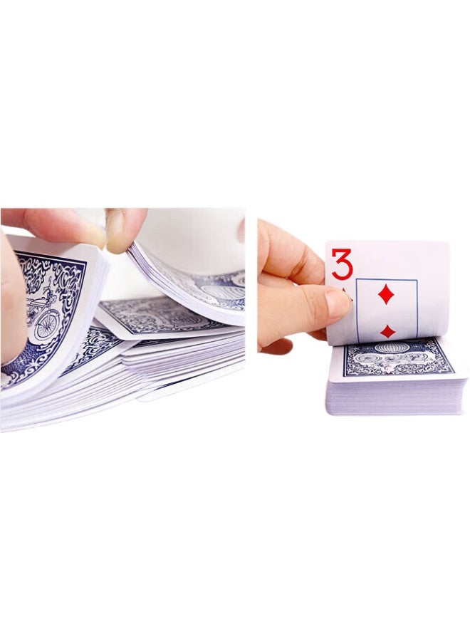 Yaoji Playing Cards For Middle-Aged And Elderly, Large Print 0606, Durable Entertainment Cards, Guandan, Texas Hold'Em, Doudizhu, 10 Decks - Image 2