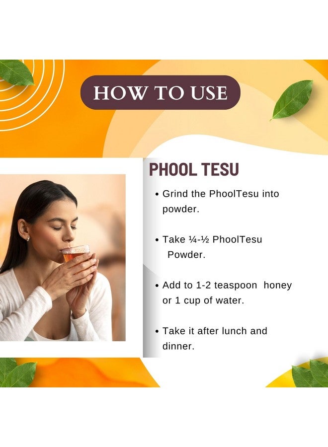 BrijBooti زهور بريجبوتي تيسو 100 جرام - زهور تيسو - زهور البلاستيك - زهور دهاك - زهرة تيسو - زهرة بالاش - Image 4