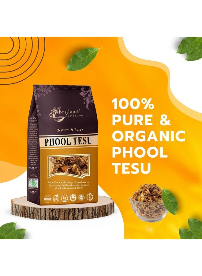 BrijBooti زهور بريجبوتي تيسو 100 جرام - زهور تيسو - زهور البلاستيك - زهور دهاك - زهرة تيسو - زهرة بالاش - Image 5