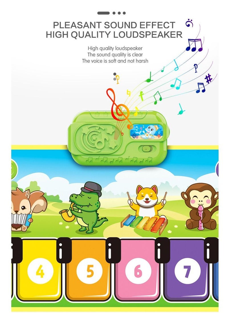 LIXADA Children's Music Blanket Piano Multifunctional Animal Music Parent-child Game Dancing Blanket  - Image 5