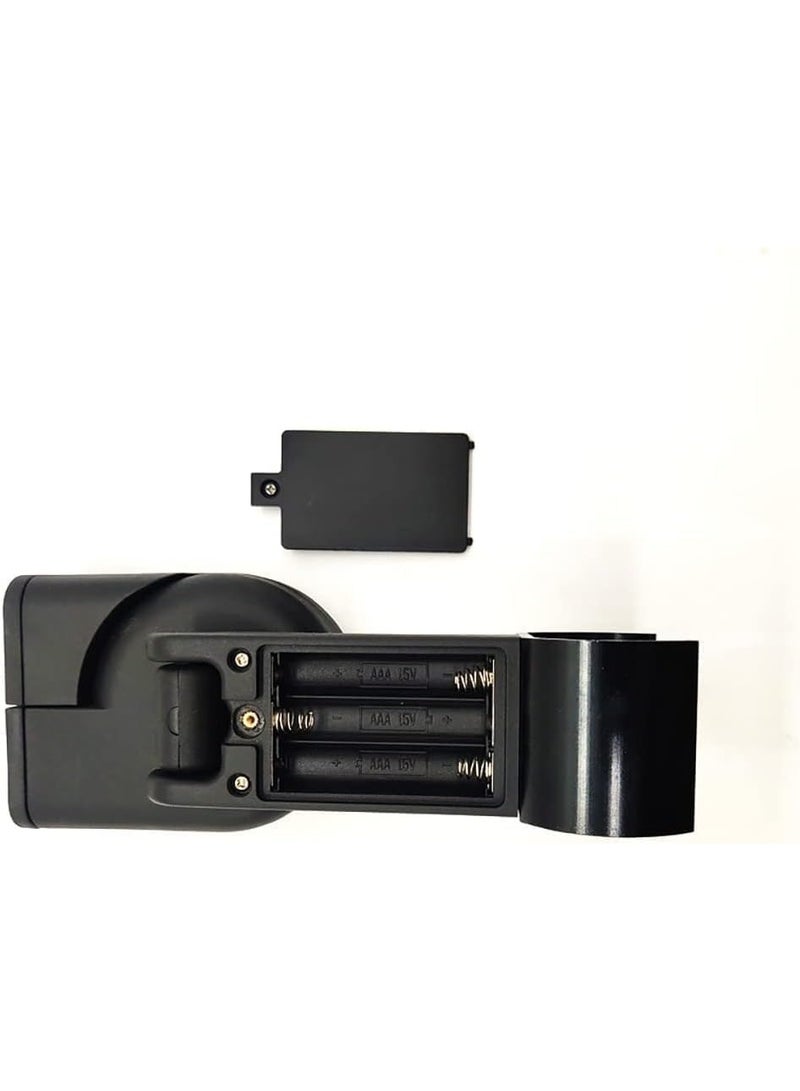 LED BBQ Grill Light with Adjustable Clamp, Super Bright Dual Head Grill Lamp, 10 LED, 90° Rotatable, Heat Resistant, Battery Powered, for Outdoor Cooking, Camping, Black - Image 4