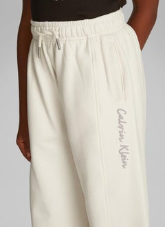 Calvin Klein Jeans Kids Logo Wide Leg Sweatpants  - Image 3