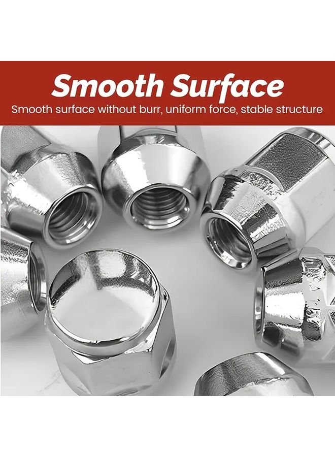 Set Of 5 M12 x 1 5 Locking Wheel Nuts Anti Theft Key Kit For Ford Toyota Nissan - Image 5