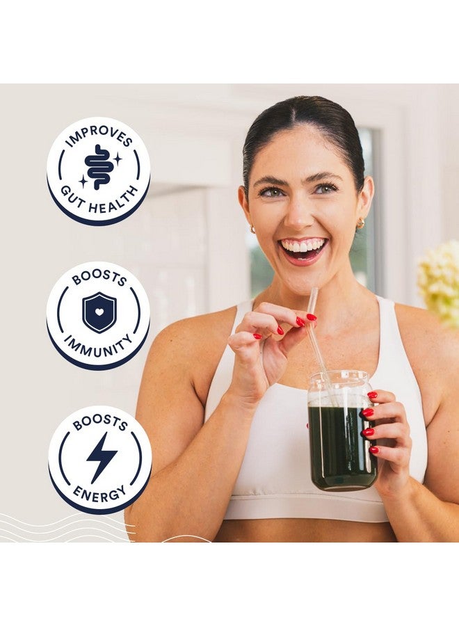 Cira Daily Greens - Naturally Sweetened, Organic Spirulina Superfood Powder with Premium, Antioxidant-Rich Ingredients for Debloating, Digestion, & Energy - Mango, 30 Servings - Image 4