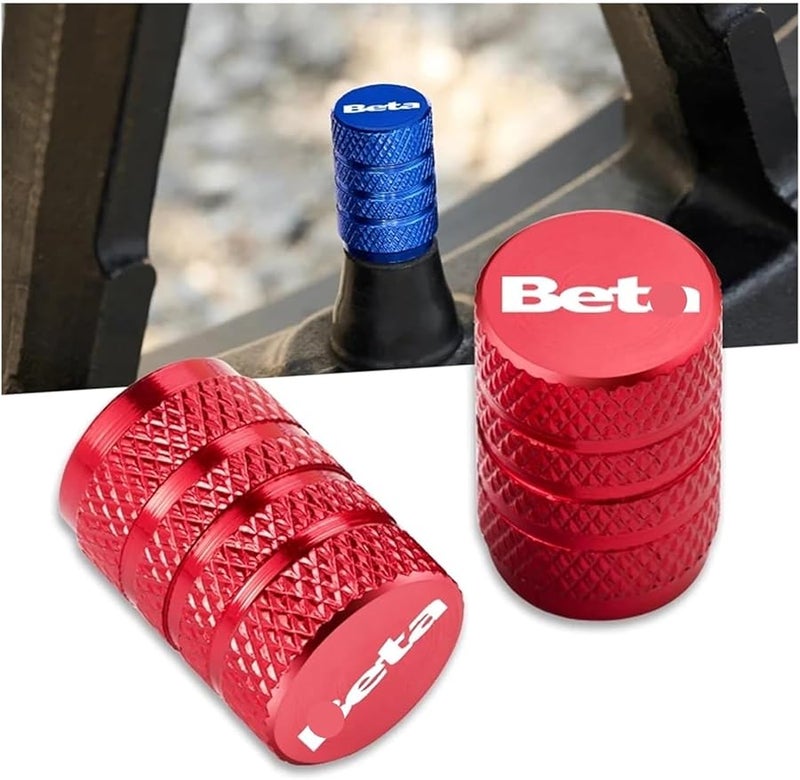 Blue Aluminum Motorcycle Tire Valve Caps Compatible with RR 125 200 350 390 430 450 480 2T 4T LC 50 Enduro Evo 250 300 80 Junior Senior - Image 3