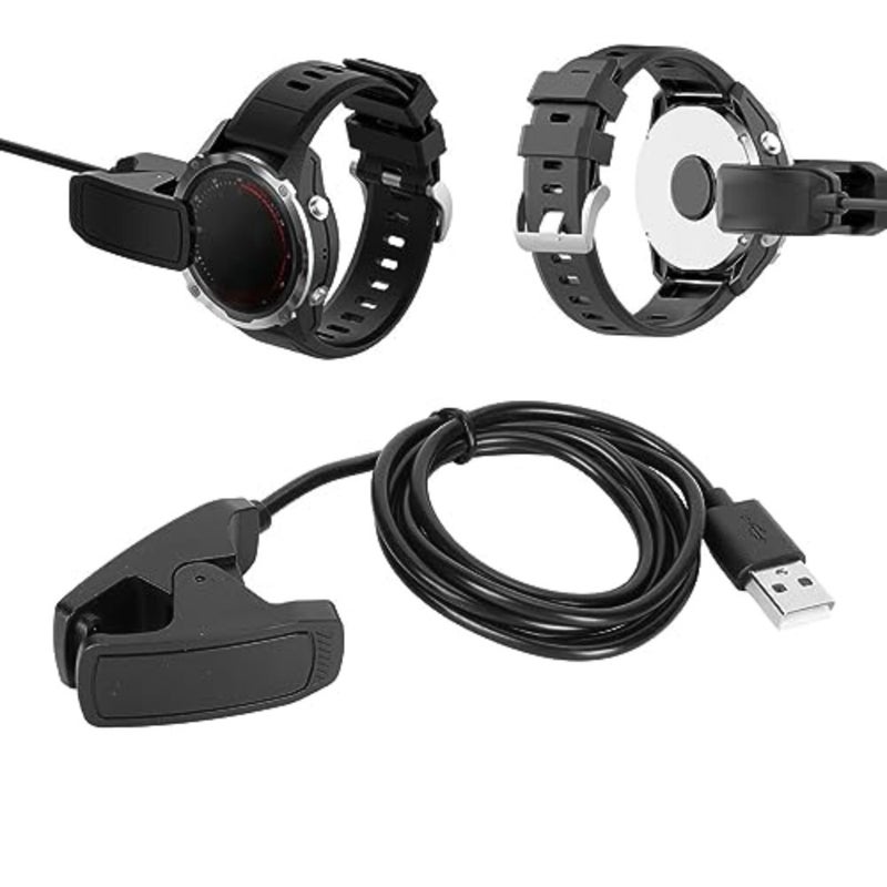 بالنسبة إلى Descent G1 Mk1 Mk2 Mk2i Mk2S: قاعدة كابل شحن USB بطول 3.3 قدم، كابل أسود مضفر من النايلون، شحن سريع 5V1A لملحقات كمبيوتر الغوص - Image 5
