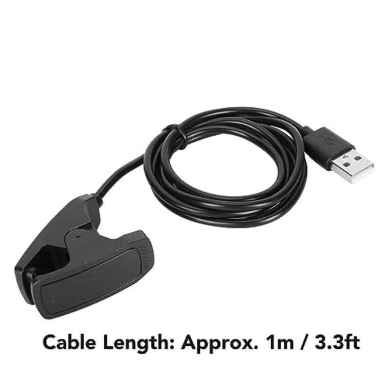 بالنسبة إلى Descent G1 Mk1 Mk2 Mk2i Mk2S: قاعدة كابل شحن USB بطول 3.3 قدم، كابل أسود مضفر من النايلون، شحن سريع 5V1A لملحقات كمبيوتر الغوص - Image 4