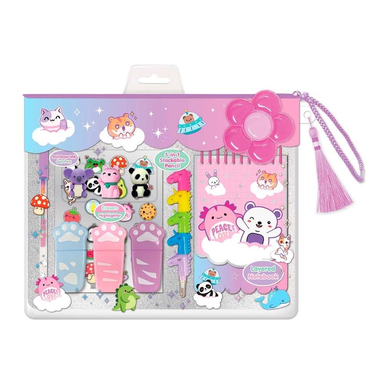 Hot Focus - Kawali Sweet Colouring 5 in 1 Stationery Set - 248CR