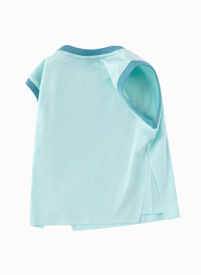 Balabala Toddler Boy Wide shoulder sleeveless shirt  - Image 5