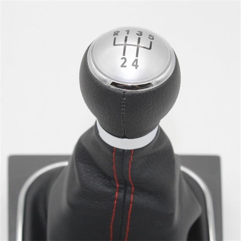 DEMULAX 5 Speed Gear Shift Knob with Leather Boot - Image 5