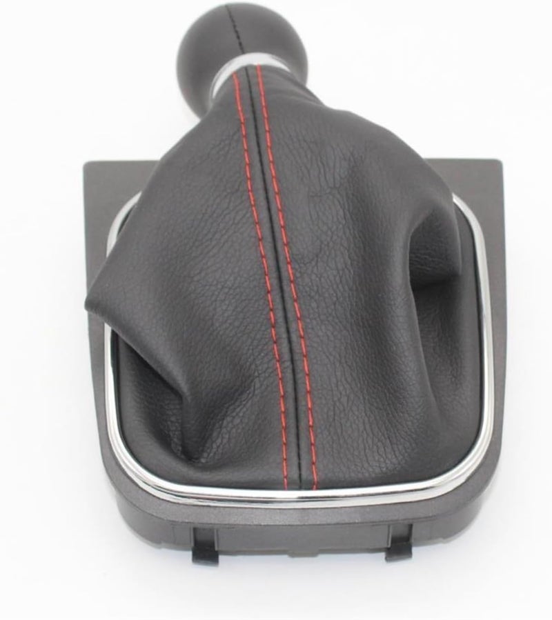 DEMULAX 5 Speed Gear Shift Knob with Leather Boot - Image 3
