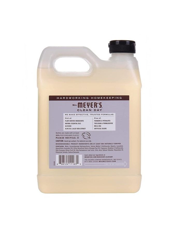 Mrs. Meyer's Clean Day Mrs. Meyer's Clean Day Liquid Hand Soap Refill, Lavender, 33 Fl Oz (Pack of 3) 