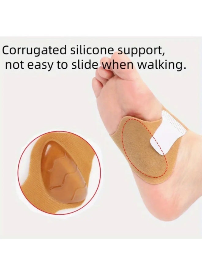 Flat Heel Arch Support Insoles, Suitable for Flat Feet, High Arches, and Arch Deficiency, Can Be Worn Under Socks,Fits All Shoe Types(1 Pair) - Image 1