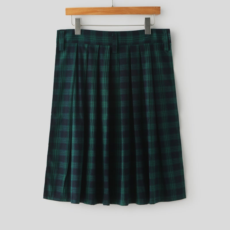 Traditional Scottish Kilt Mens Plaid Skirt Grey