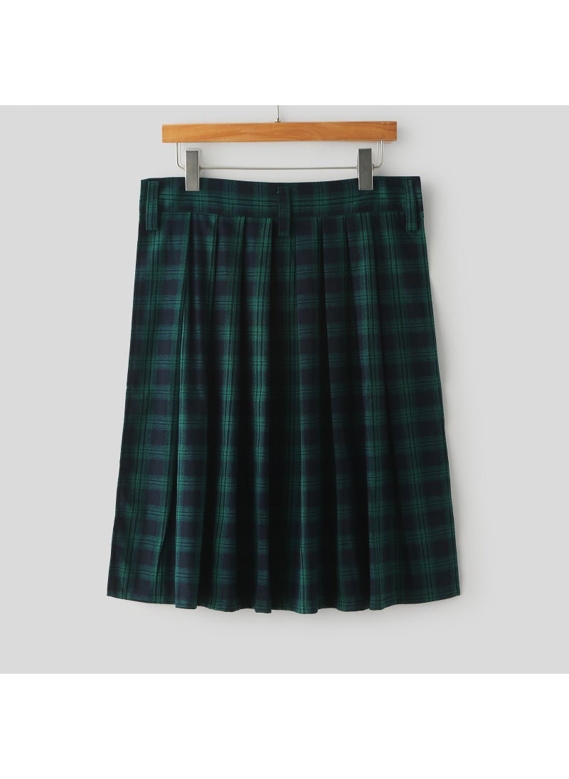 Generic Traditional Scottish Kilt Mens Plaid Skirt Grey  - Image 4