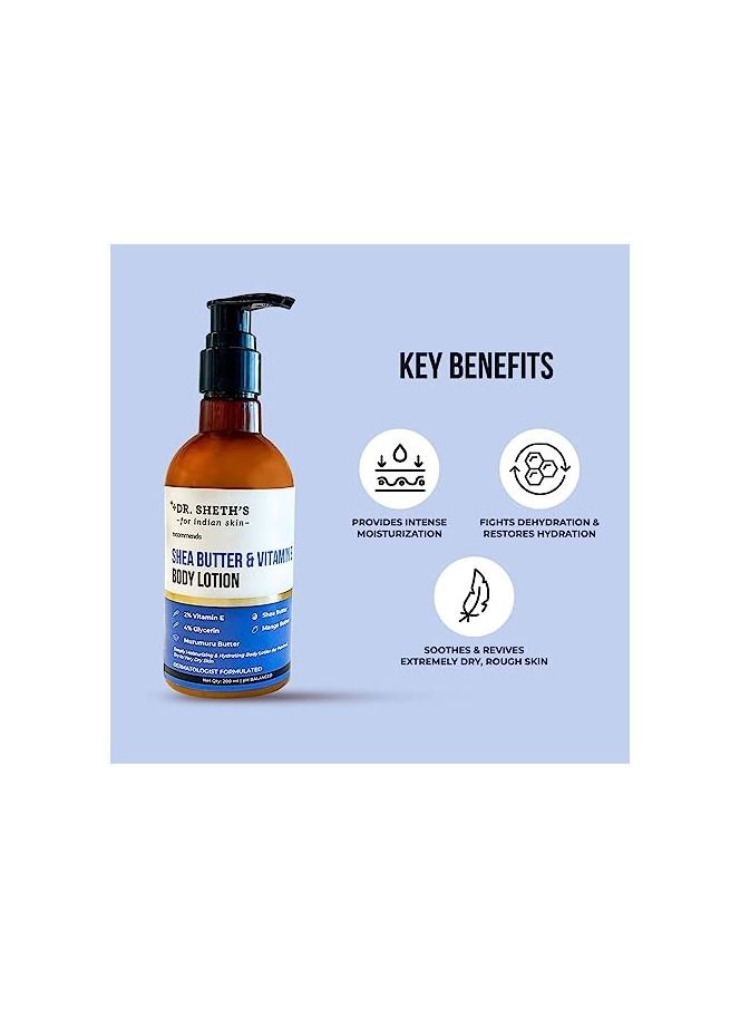 Dr. Sheth's Shea Butter & Vitamin E Body Lotion - Image 2