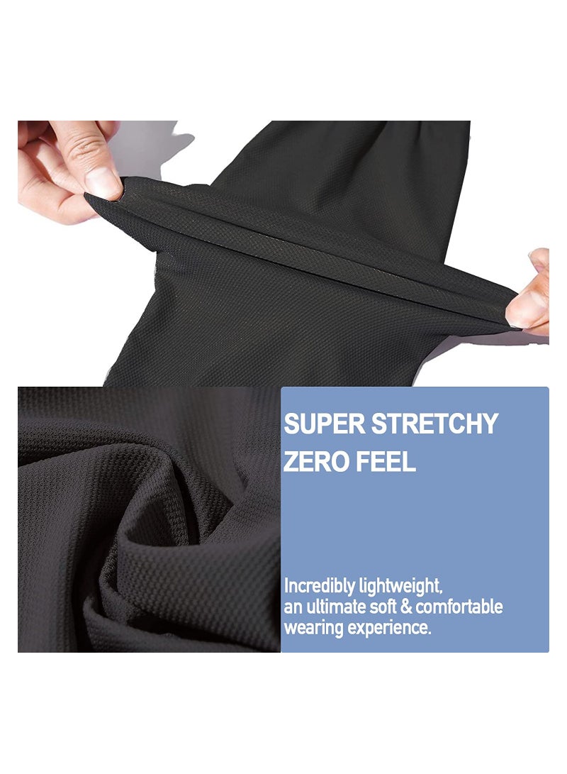 SOLARAE Arm Sun Sleeves UV Protection Cooling Driving Fingerless Adjustable Sleeve with Gloves Cover for Women Loose Fit UPF 50+ Skin Protective - Image 5