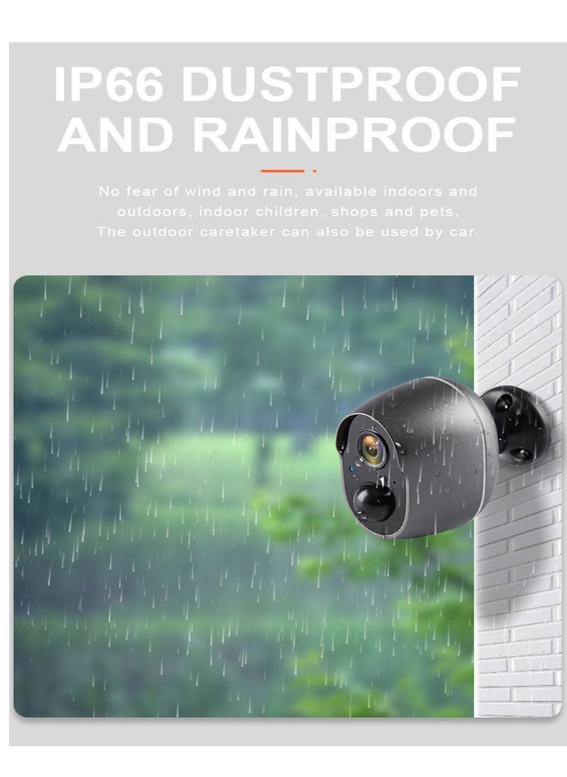 Mi VAZA - Smart Security Camera - 1080P - 6000mAh Battery  - Support Tuya, Alexa, Google - Support Micro SD Card - Image 1